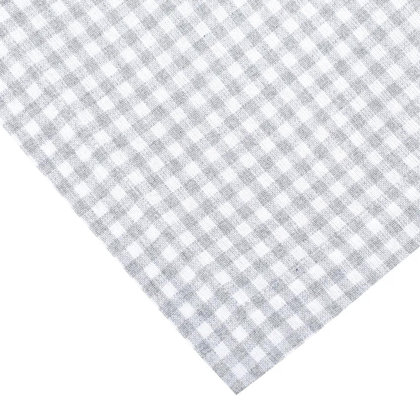 Recyclé Chemins de table Madicken, Gris clair/Blanc