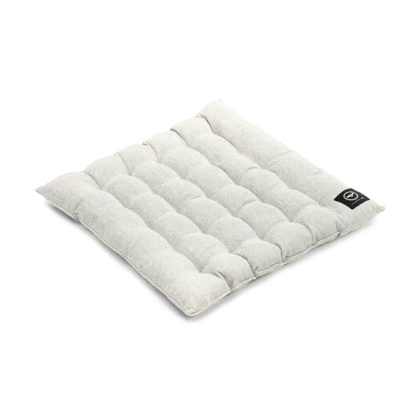 Coussin de palette recyclé Vera, Nettoyable d’un coup d’éponge, Lin/Blanc