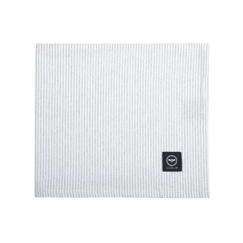 Nappe Essuyable Recyclée Bosse, Gris clair/Blanc