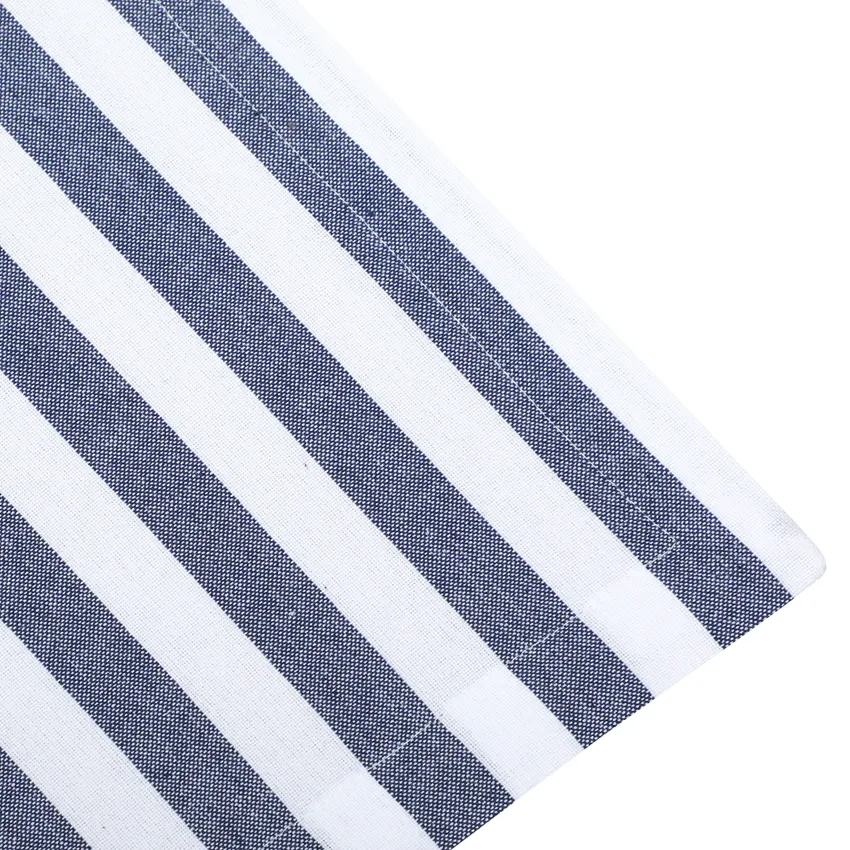 Nappe recyclée Pelle, Bleu marine/Blanc