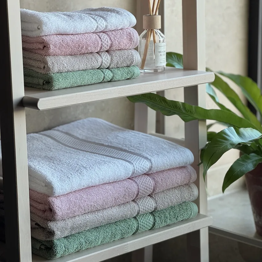 Serviette de toilette Paris, Rose clair