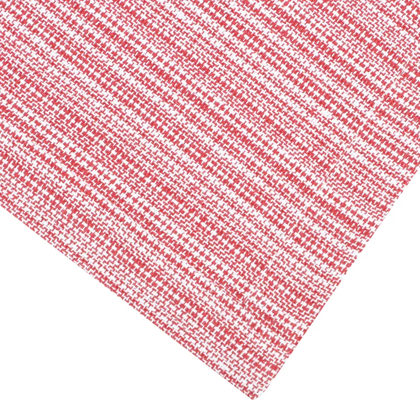 Nappe recyclée Jonna, Rouille/Blanc