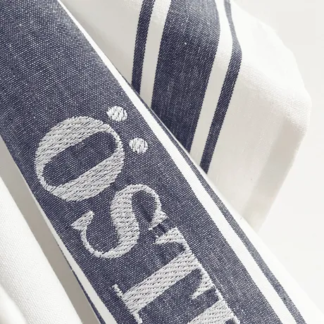 Strofinaccio da cucina Österlen, Blu navy/Bianco