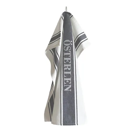 Strofinaccio da cucina Österlen, Grigio/Bianco