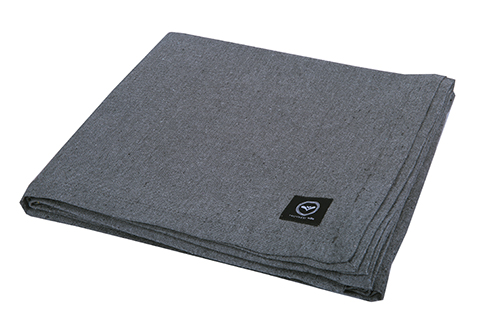 Tovaglia riciclata Elin, Grigio scuro/Grigio