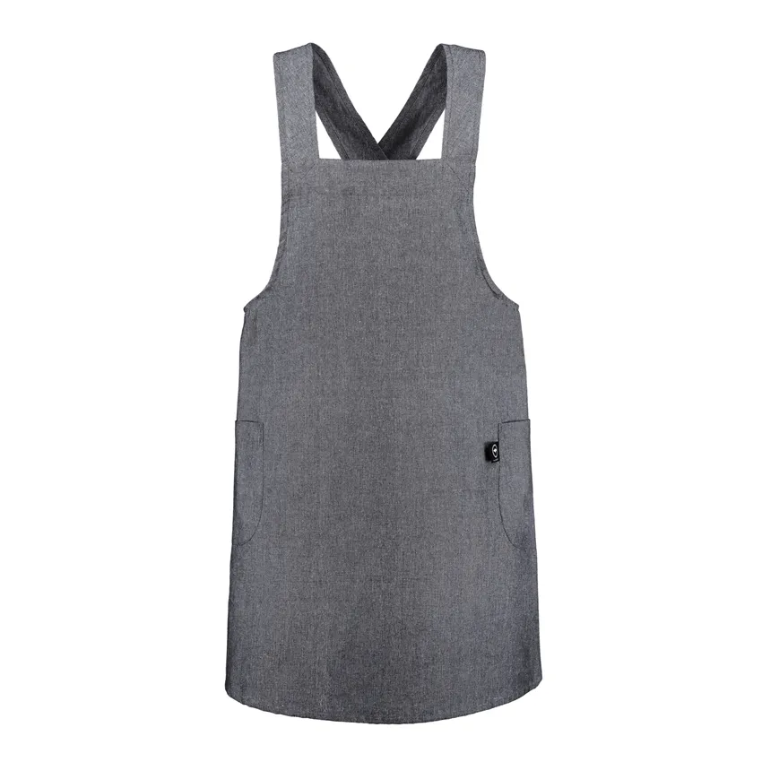 Grembiule riciclato Helen, Grigio
