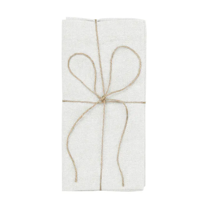 Tovagliolo riciclato 2 pezzi Elin, Beige