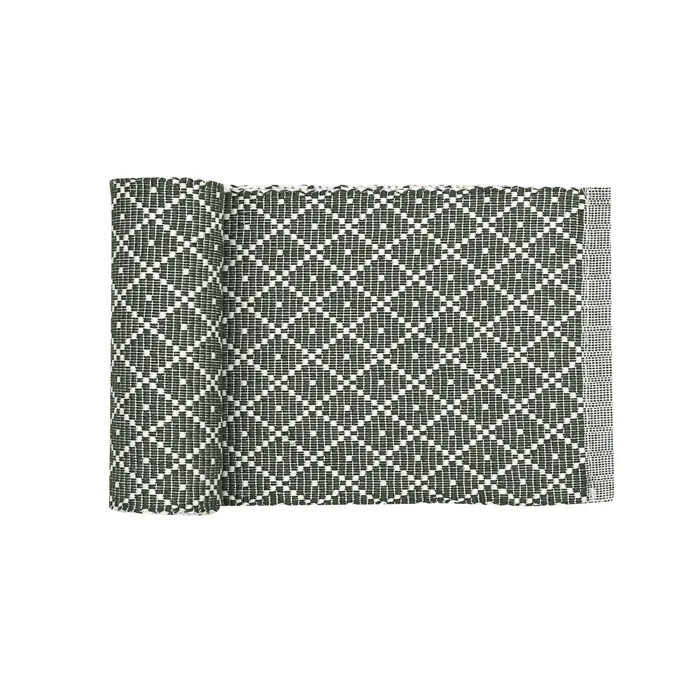 Riciclato Runner Ella, Verde oliva/Beige