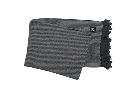 Plaid riciclato Valter, Grigio scuro/Grigio