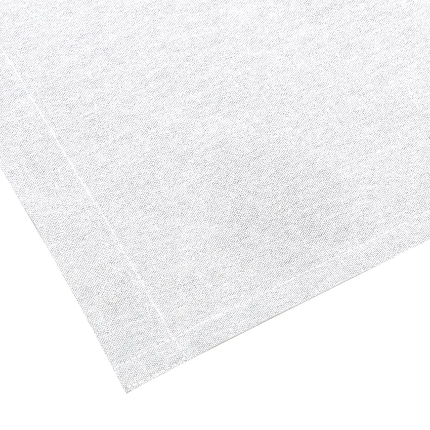 Grembiule riciclato Ulla, Grigio chiaro/Bianco