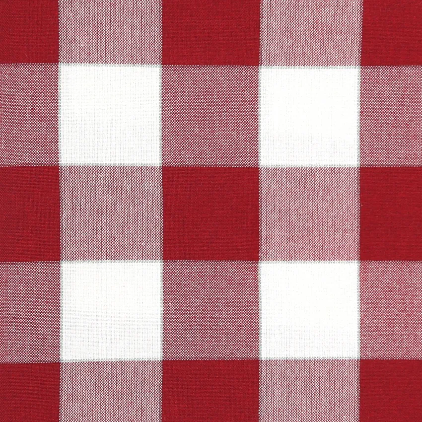 Riciclato Tessuto al metro Ted, Rosso scuro/Beige