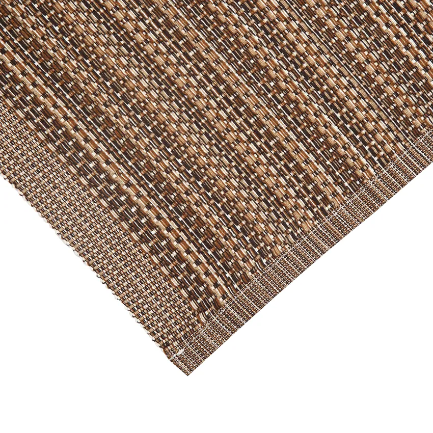 Tovaglietta riciclata 2-pack Gerda, Marrone Multi