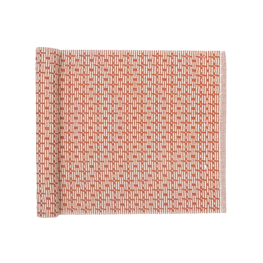 Riciclato Runner Stella, Ruggine/Beige