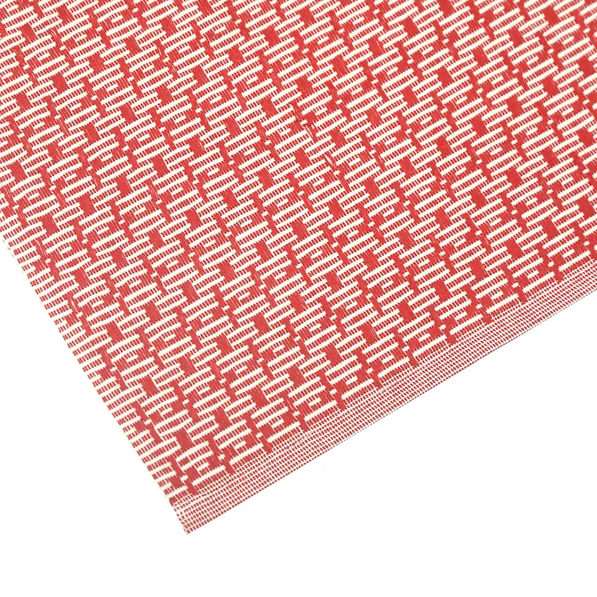 Riciclato Runner Stella, Rosso scuro/Beige