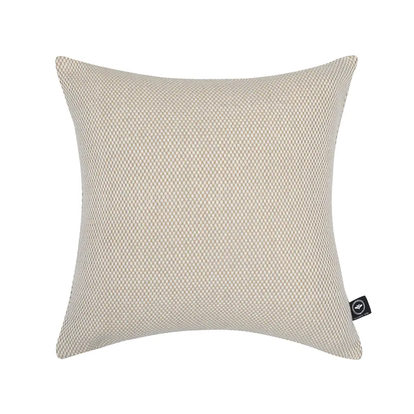 Riciclato Fodere per cuscini Kalle, Ecru/Sabbia
