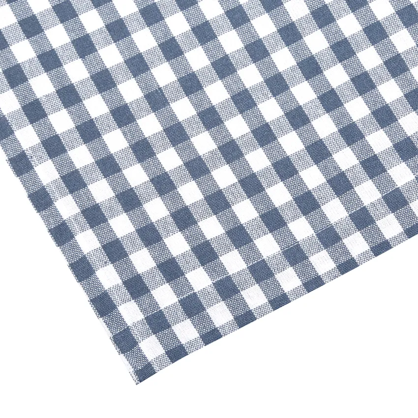 Grembiule riciclato Bella, Grigio-blu/Bianco