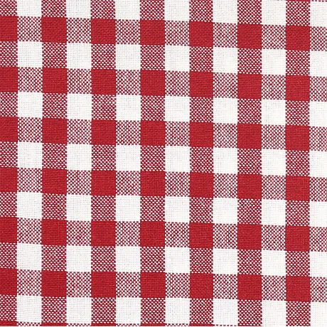 Riciclato Tessuto al metro Bella, Rosso scuro/Beige