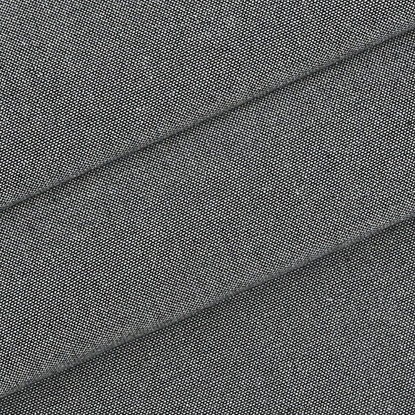 Tessuto lavabile riciclato Tessuto al metro Hedvig, Grigio scuro/Grigio