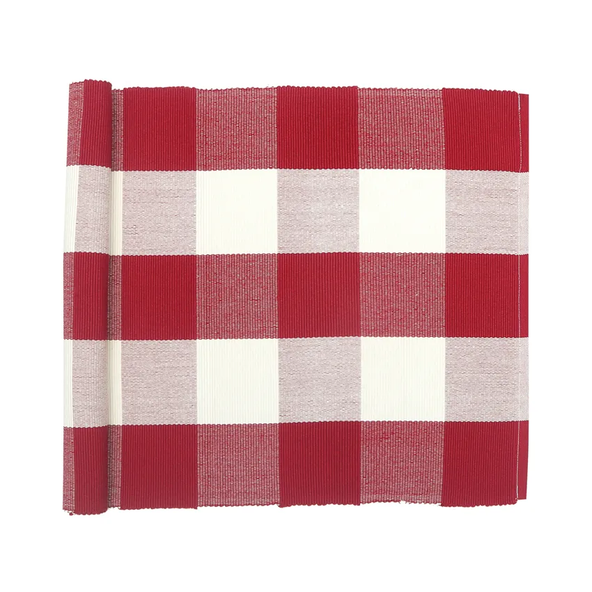 Riciclato Runner Freya, Rosso scuro/Beige