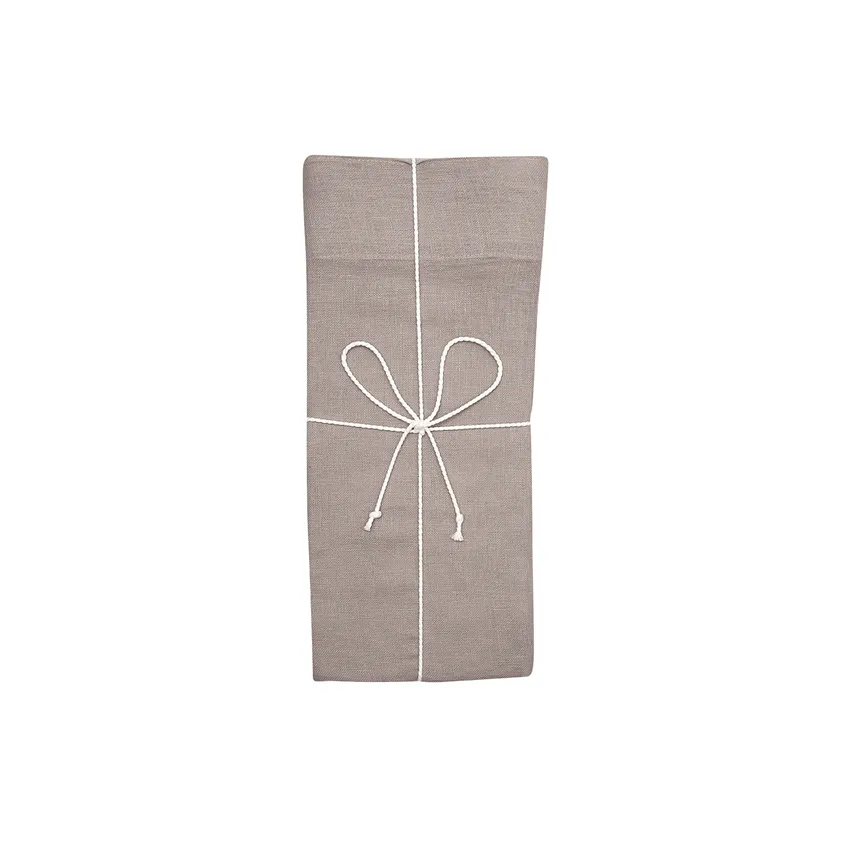 Tenda 2 pezzi Lisa, Grigio lino