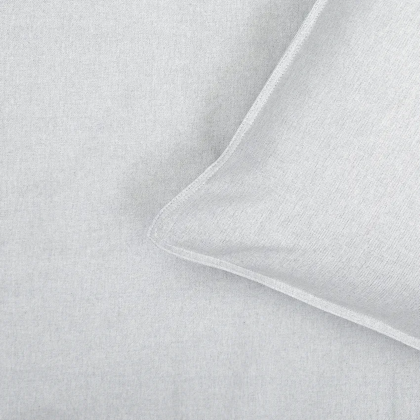 Riciclato Set copripiumino 2 pezzi Estelle, Beige/Grigio chiaro