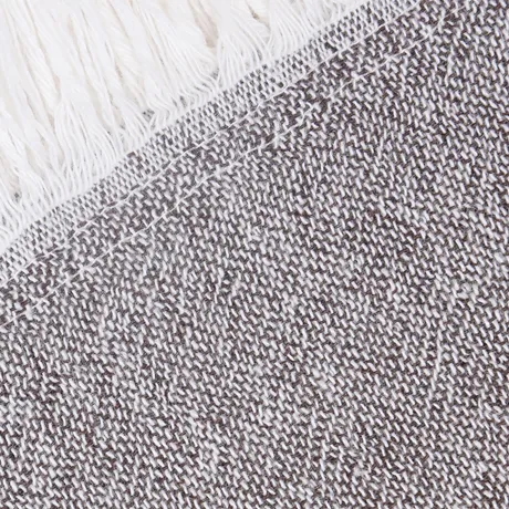 Plaid riciclato Clara, Beige/Marrone