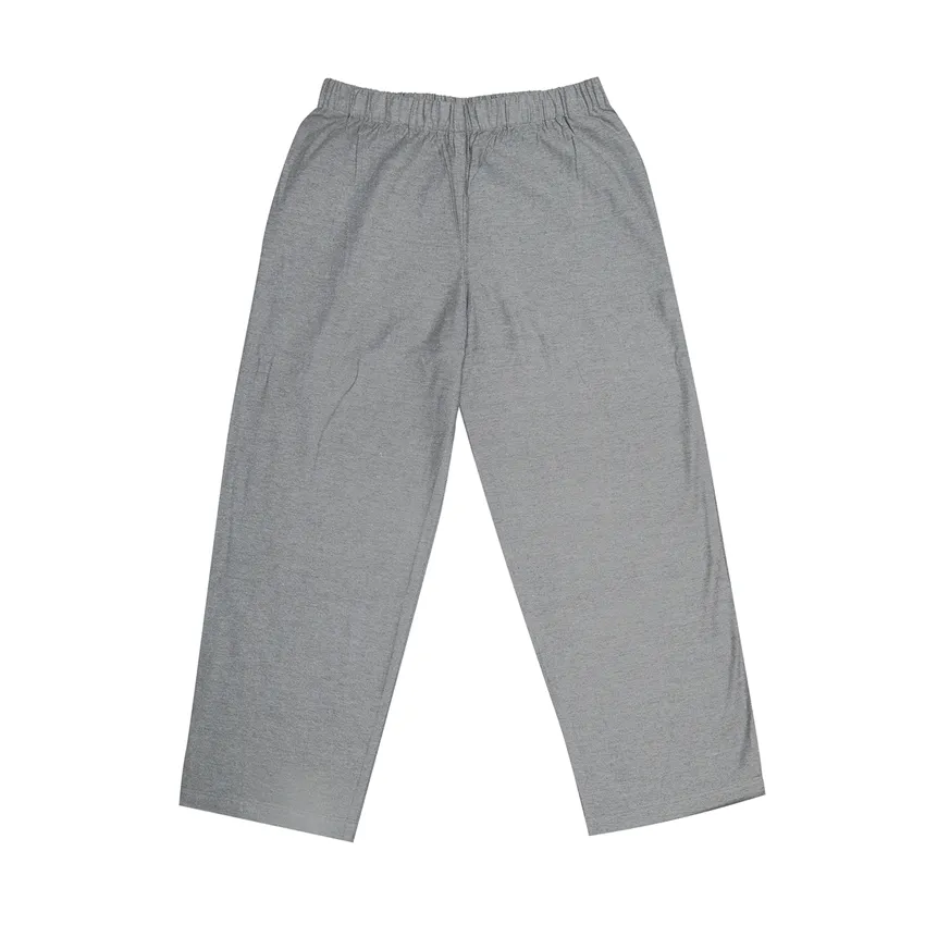 Riciclato Pigiamaset 2 pezzi Elvira, Nero/Grigio