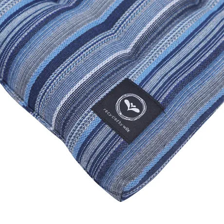 Cuscino per panca riciclato Goa, Blu navy