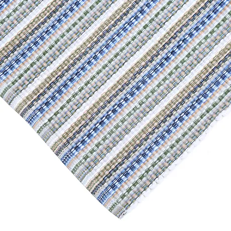 Tappeto rips riciclato Goa, Verde