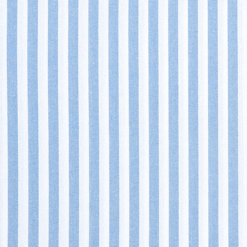 Tessuto lavabile riciclato Tessuto al metro Melker, Azzurro/Bianco