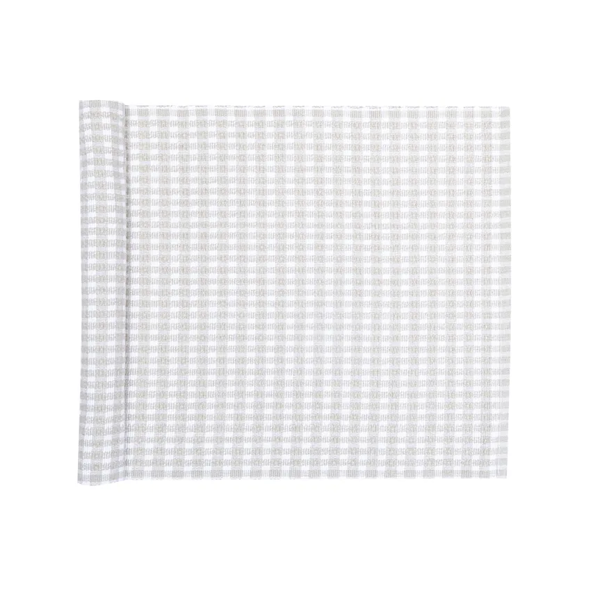 Riciclato Runner Cleo, Lino/Bianco