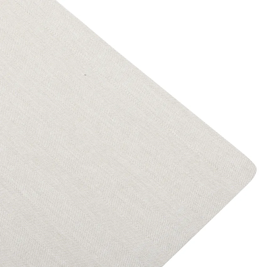 Tovaglia riciclata Emil, Lino/Bianco