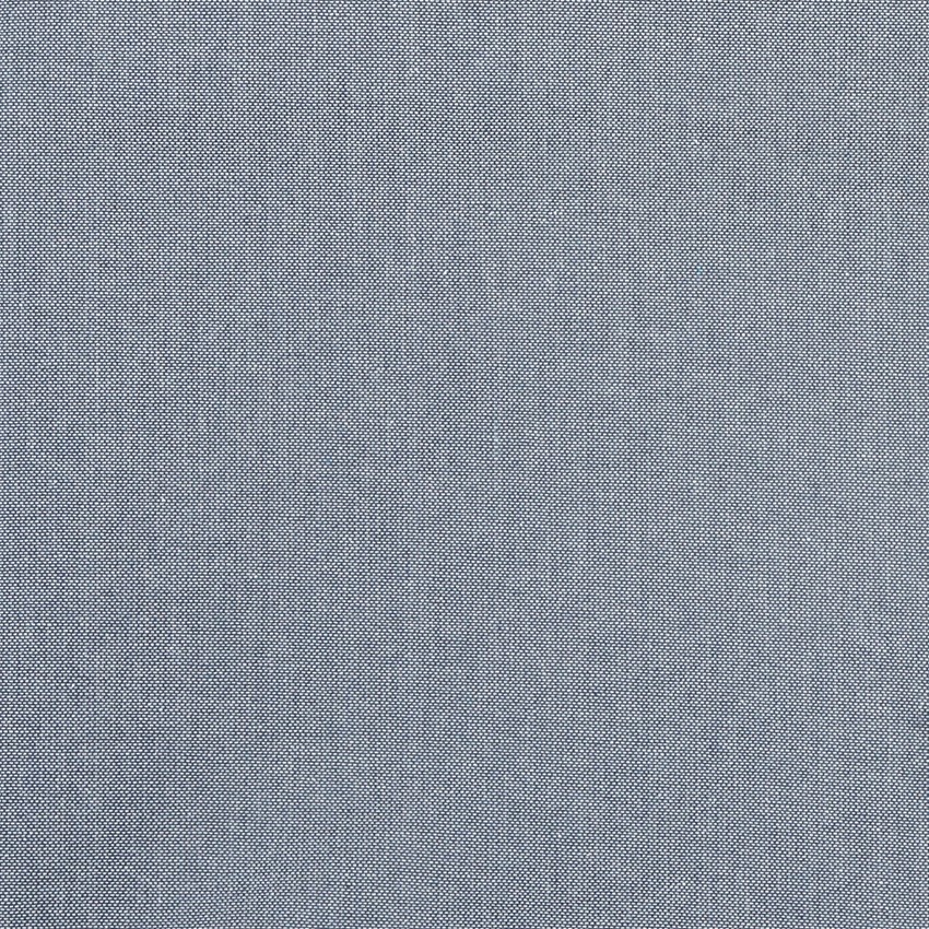Tessuto lavabile riciclato Tessuto al metro Hedvig, Grigio-blu/Bianco