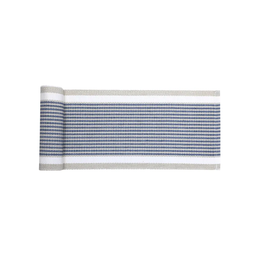 Riciclato Runner Greta, Blu grigiastro/Lino