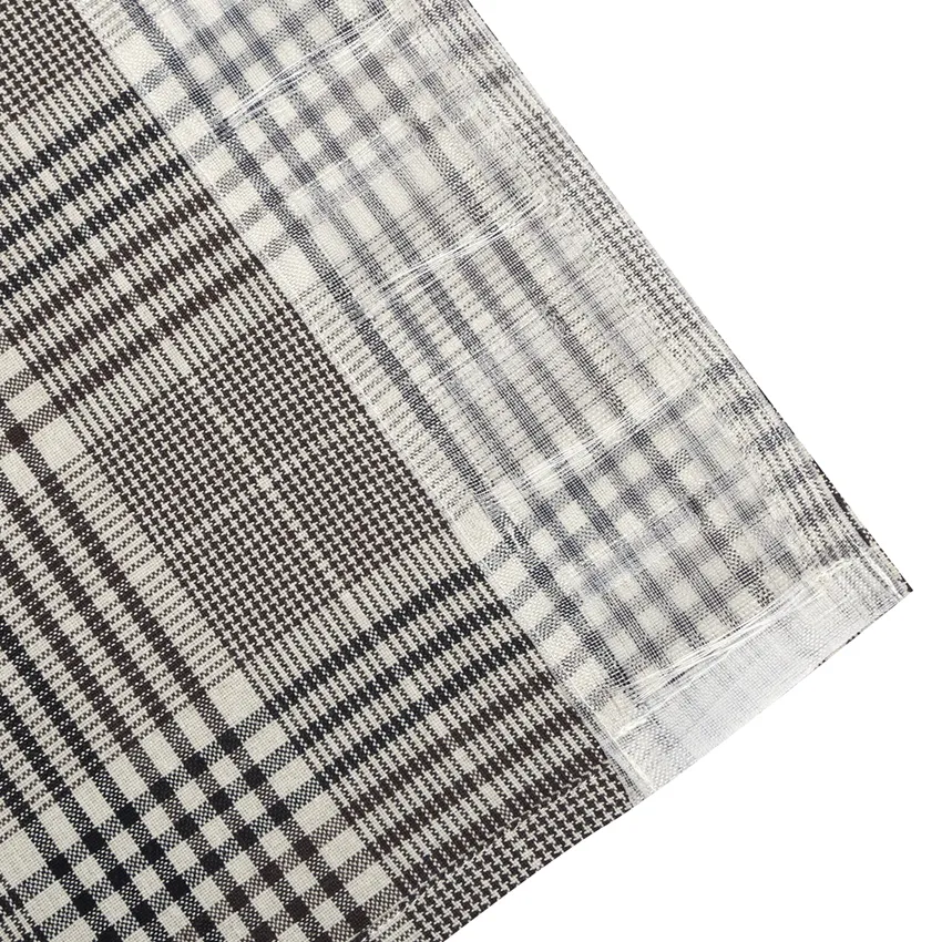 Telo tenda riciclato 2-pack Harald, Lino/Marrone