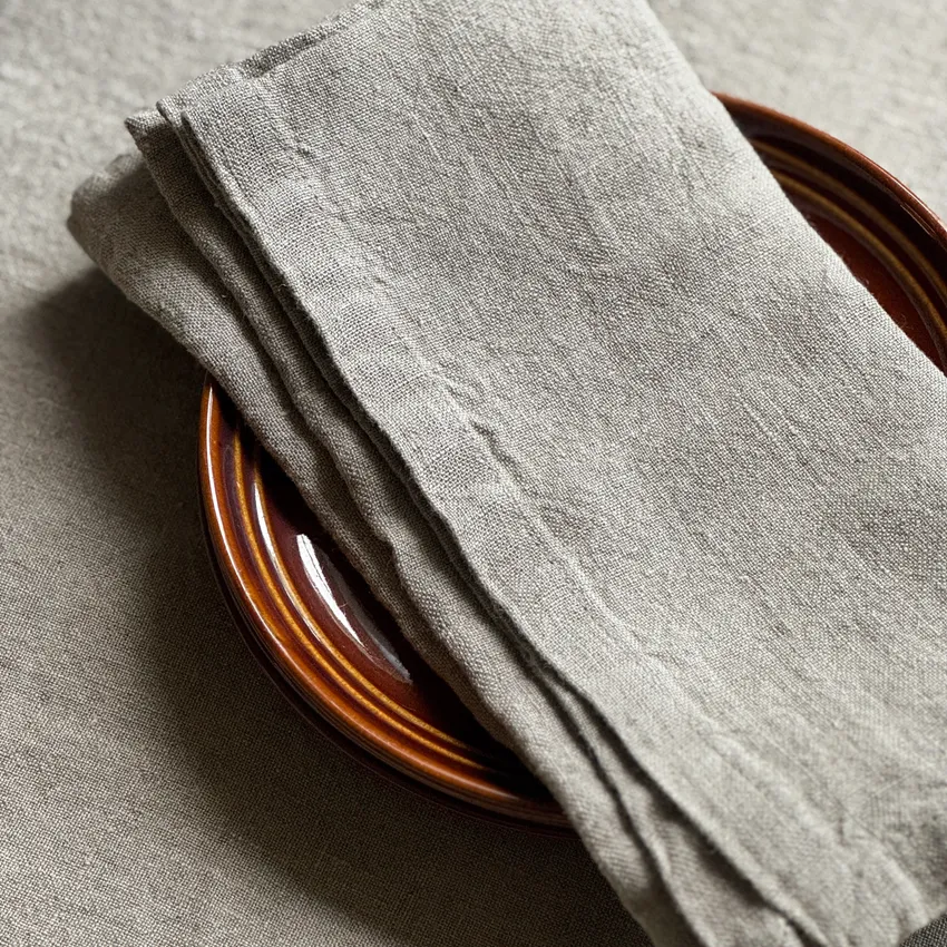Tovagliolo 2 pezzi Leo, Lino