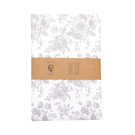 Telo tenda riciclato 2-pack Juni, Bianco/Grigio chiaro