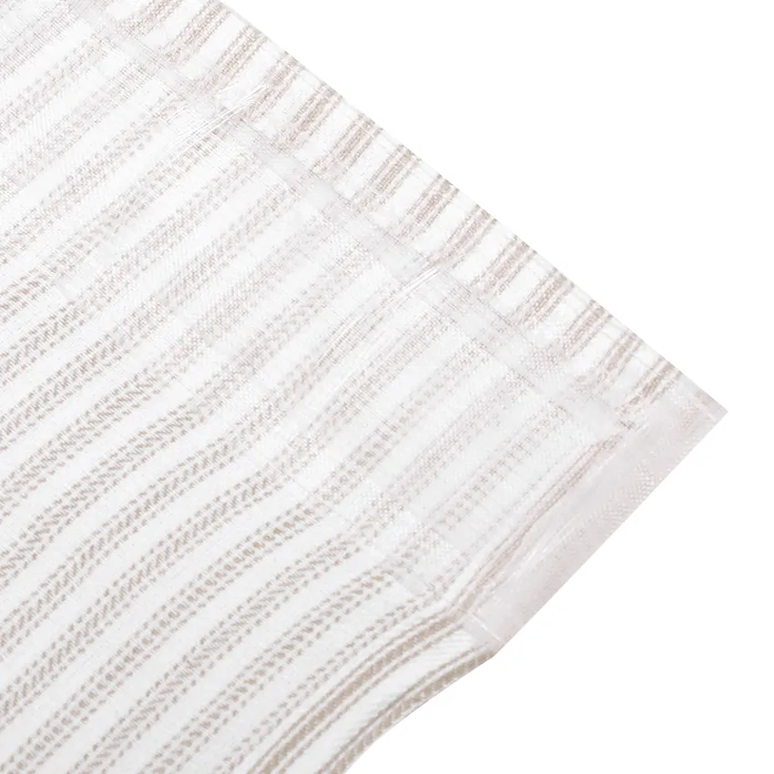 Telo tenda riciclato 2-pack Lina, Lino/Bianco