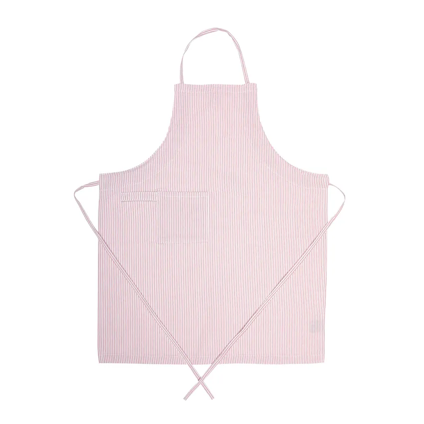 Grembiule riciclato Bosse, Rosa chiaro/Bianco