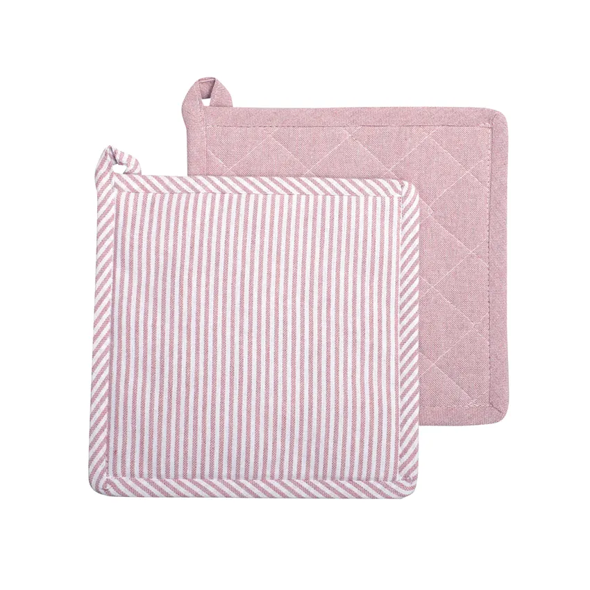 Presina riciclata 2-pack Bosse, Rosa chiaro/Bianco