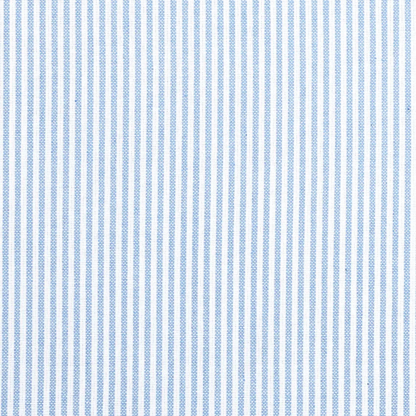 Tessuto lavabile riciclato Tessuto al metro Bosse, Azzurro/Bianco