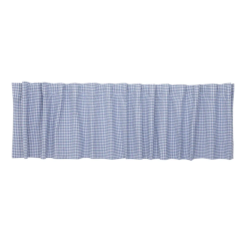 Mantovana riciclata Madicken, Grigio-blu/Bianco