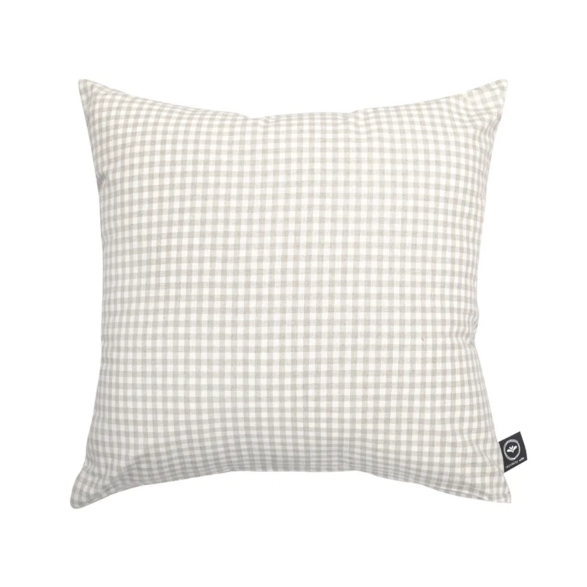 Riciclato Fodere per cuscini Madicken, Lino/Bianco