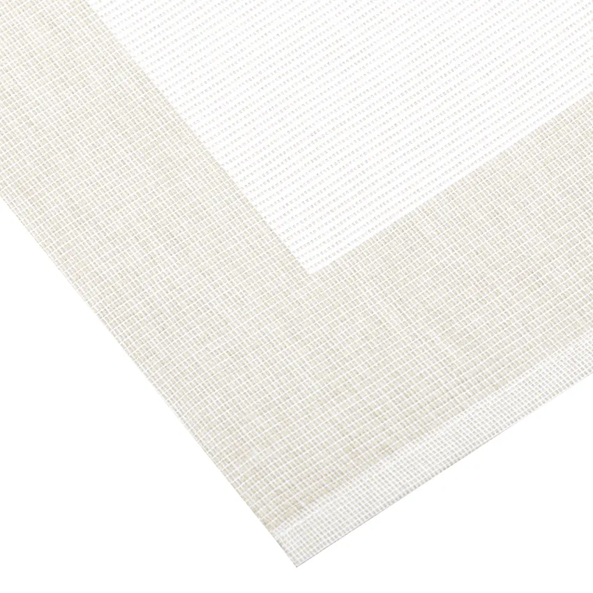 Riciclato Runner Poppy, Lino/Bianco