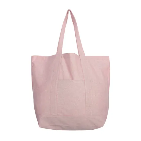 Borsa Riciclata Elin, Rosa chiaro/Bianco