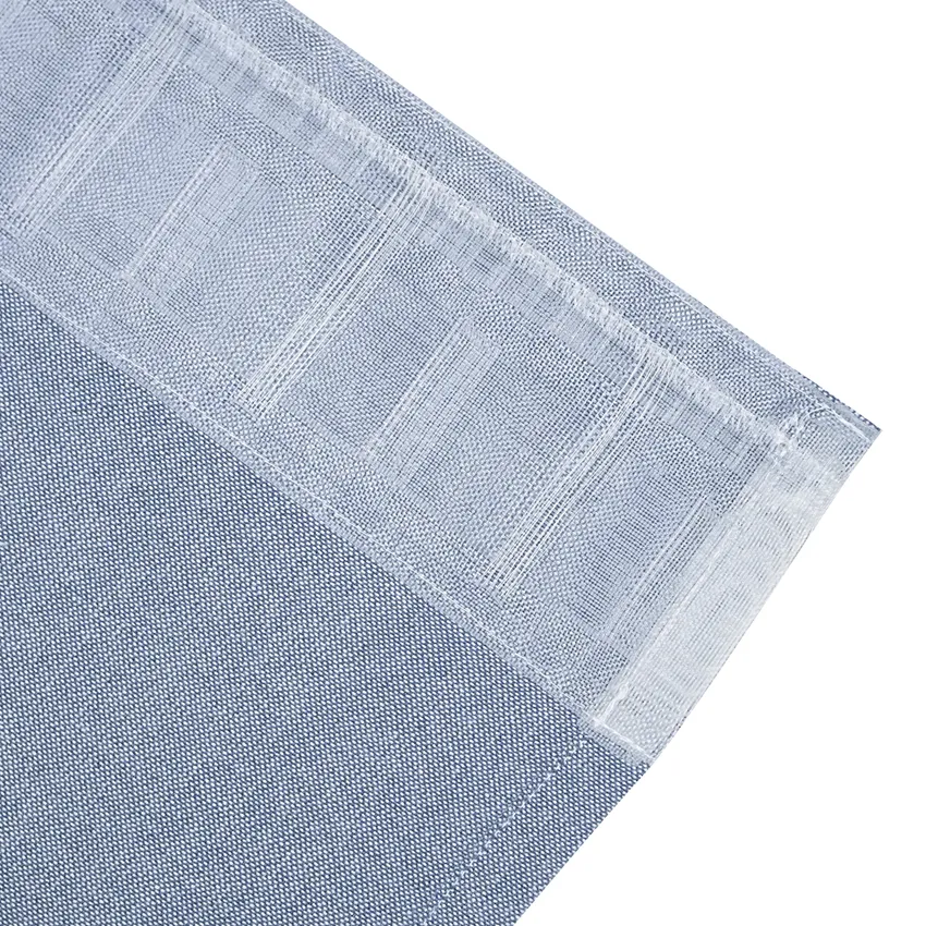 Telo tenda riciclato 2-pack Elin, Grigio-blu/Bianco