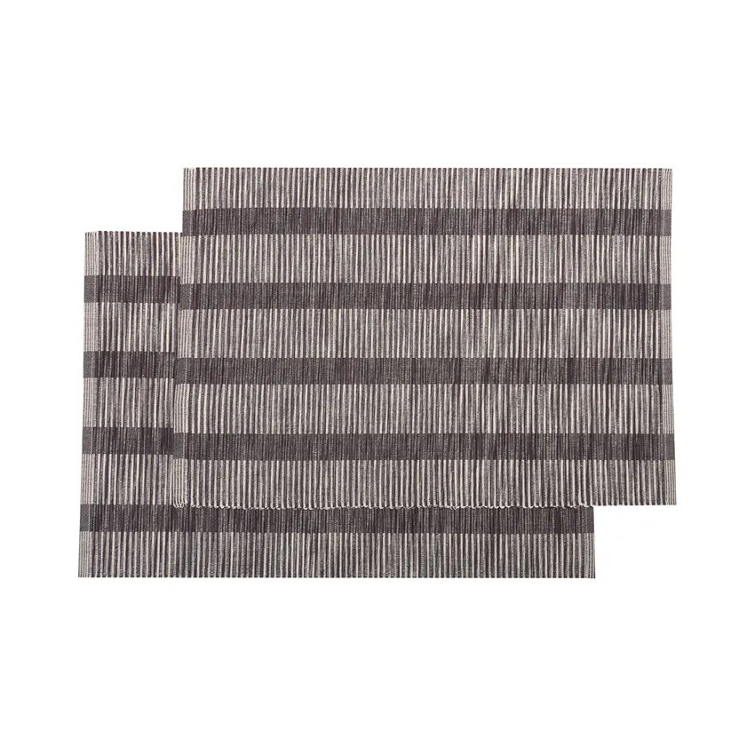 Tovaglietta riciclata 2-pack Minna, Marrone/Lino