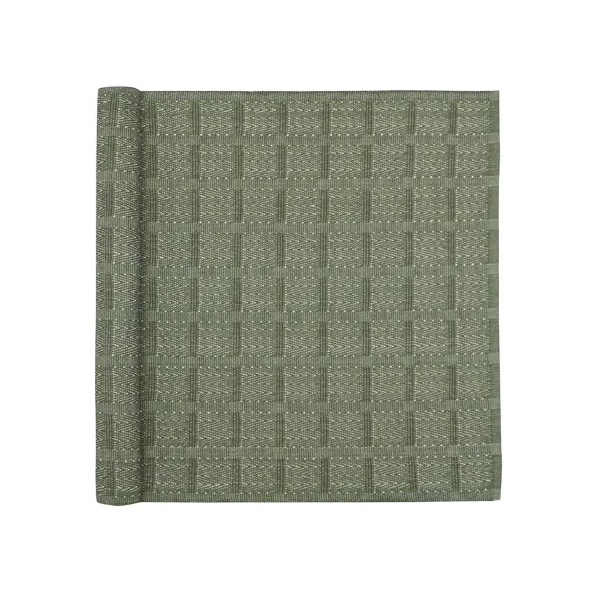 Riciclato Runner Viggo, Verde oliva/Lino