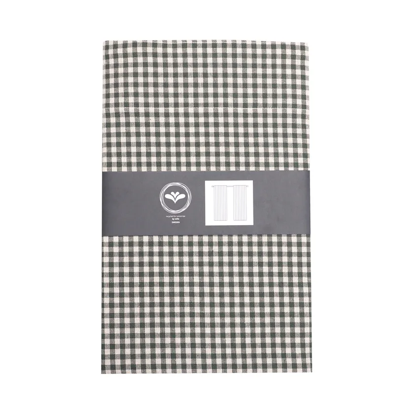 Telo tenda riciclato 2-pack Madicken, Verde oliva/Lino