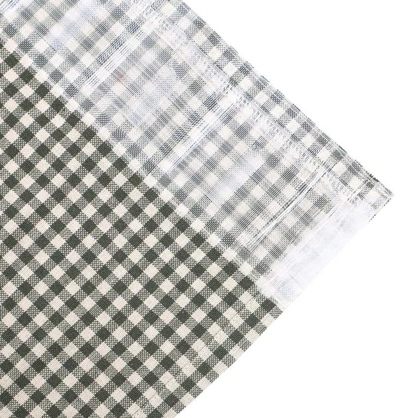 Telo tenda riciclato 2-pack Madicken, Verde oliva/Lino